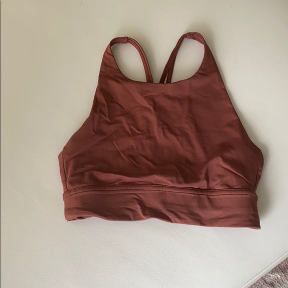 lululemon athletica Other - Lululemon soulcycle high neck. Burnt brown color